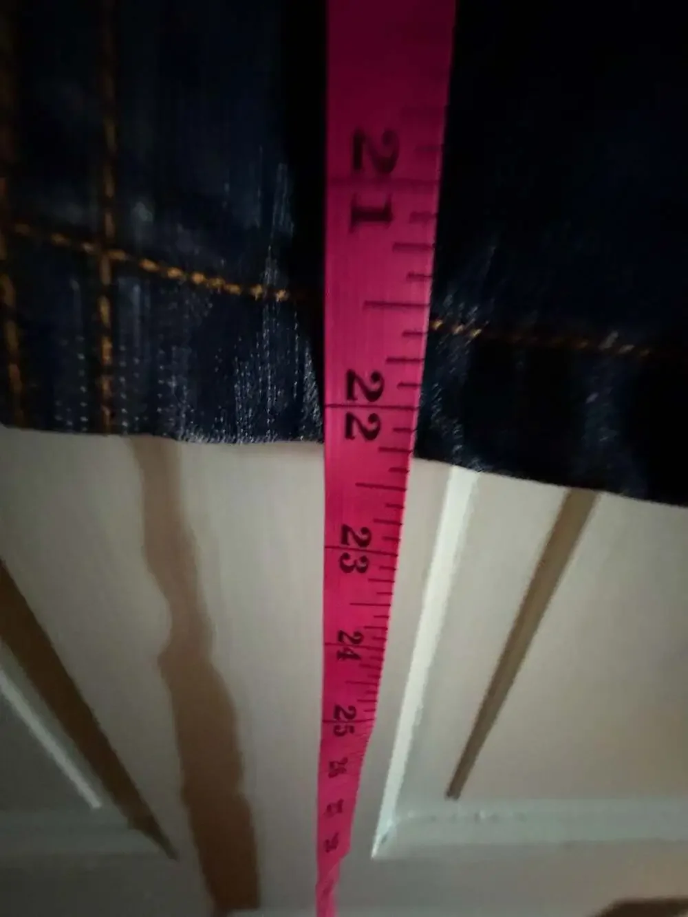 Zoey Beth Dark Wash Denim Mini Skirt Size 3X Style 66015